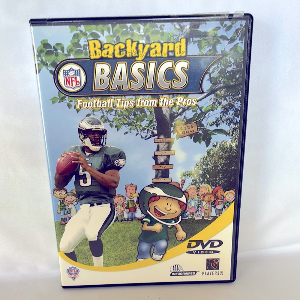 NFL BACKYARD BASICS FOOTBALL TIPS FROM THE PROS DVD